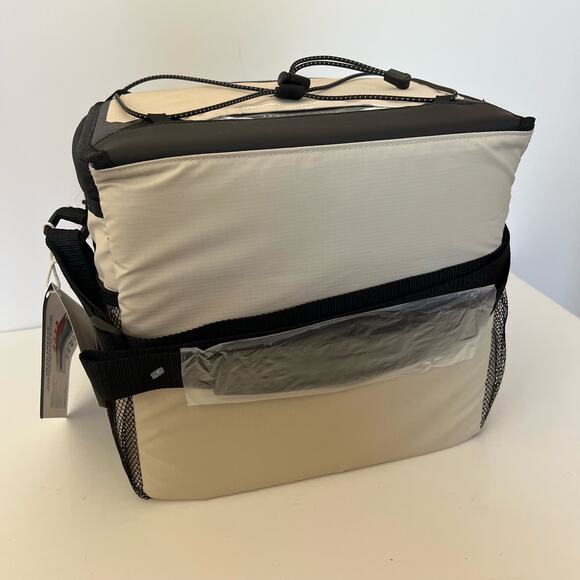 Tommy Bahama Zipperless Hardbody Cooler with Cup Holder 30 Can Capacity Cream - Picture 6 of 16